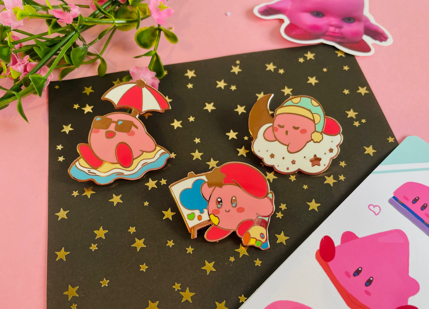 Kirby Hobby Pin