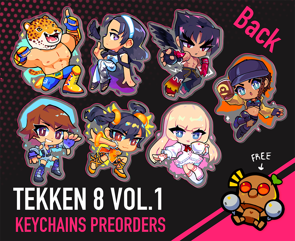 Tekken VOL.1 Keychain