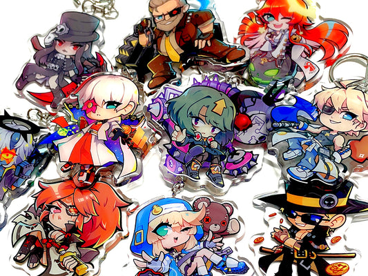 Guilty Gear STRIVE Keychains