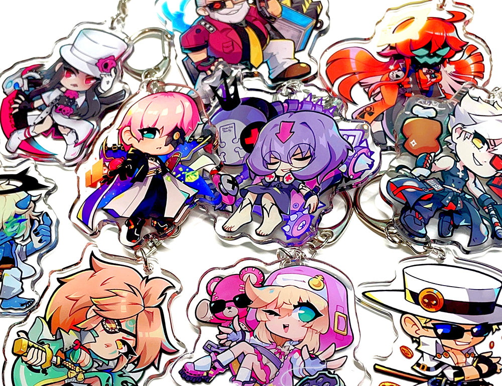 Guilty Gear STRIVE Keychains