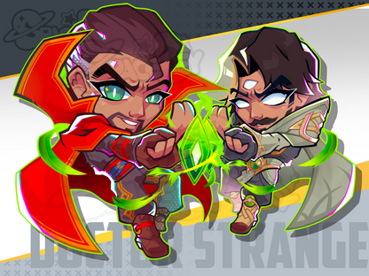 Hero Rival PREORDER Keychains | Double sided