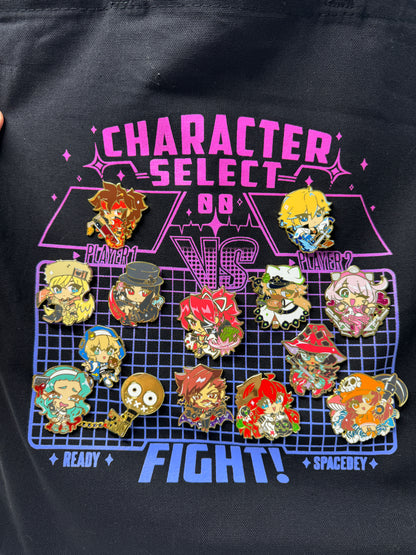 Character Select tote bag