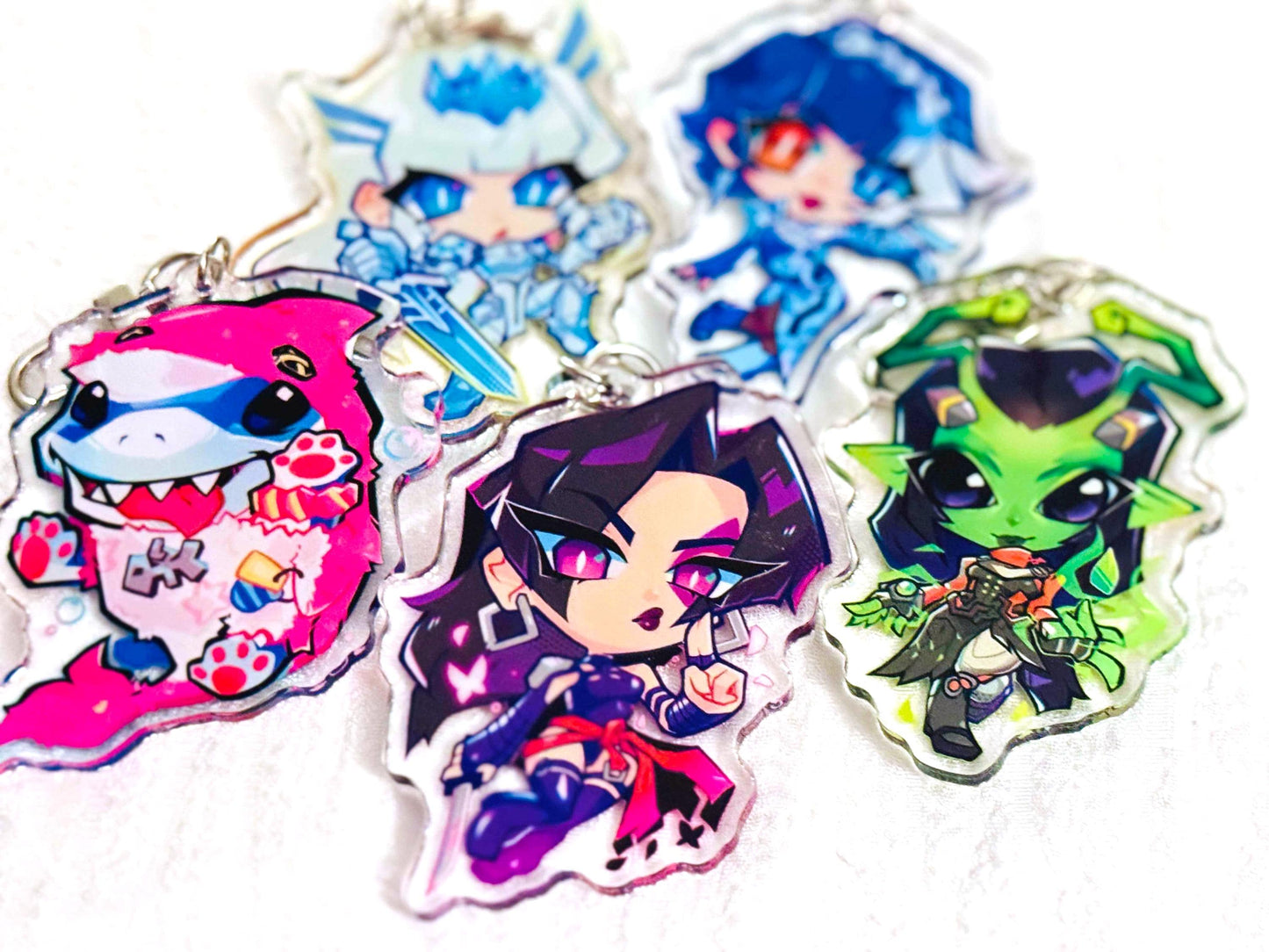 Hero Rival PREORDER Keychains | Double sided